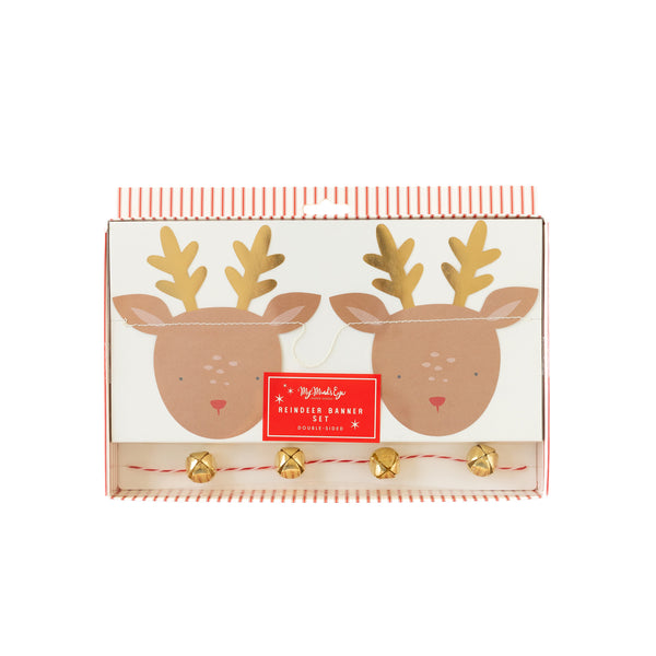 Reindeer / Bells Banner Set