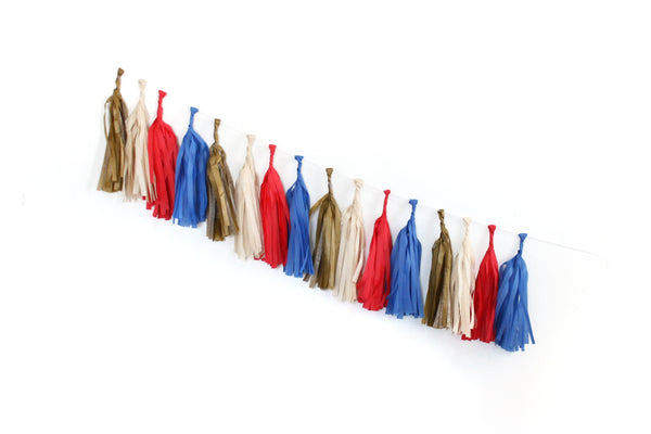 Band Camp Tissue Tassel Garland Kit