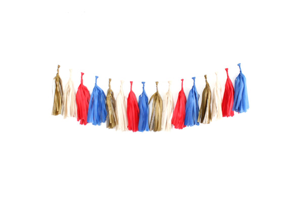 Band Camp Tissue Tassel Garland Kit