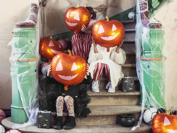 Halloween Orange Pumpkin Balloon