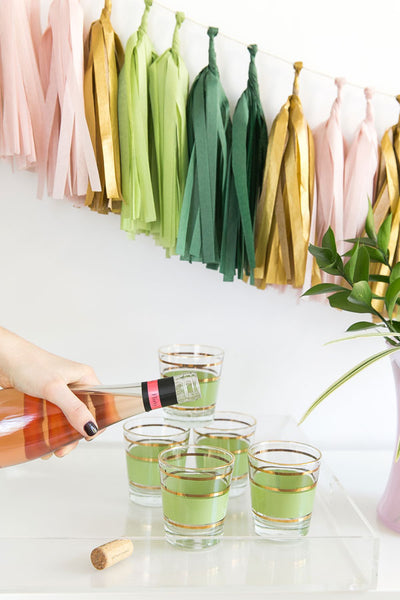 Frond Tissue Tassel Garland Kit