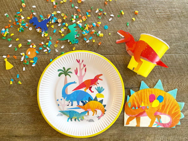 Roaring Dinosaur Fiesta Party Box