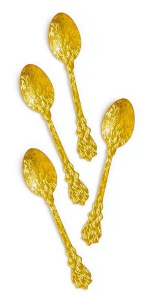 Gold Acrylic Spoons