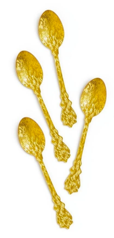 Gold Acrylic Spoons