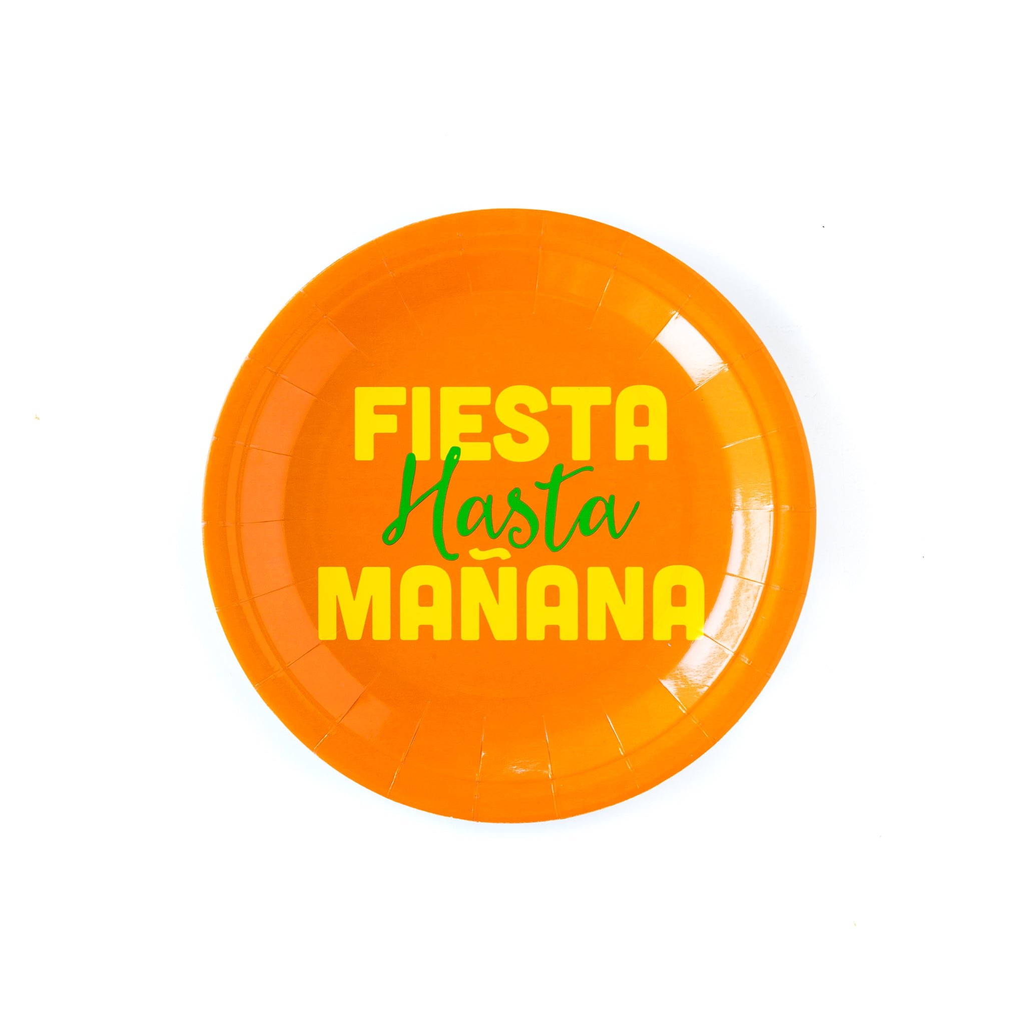 Fiesta Hasta Mañana Party Plates