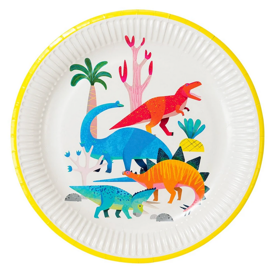 Dinosaur Party Plate