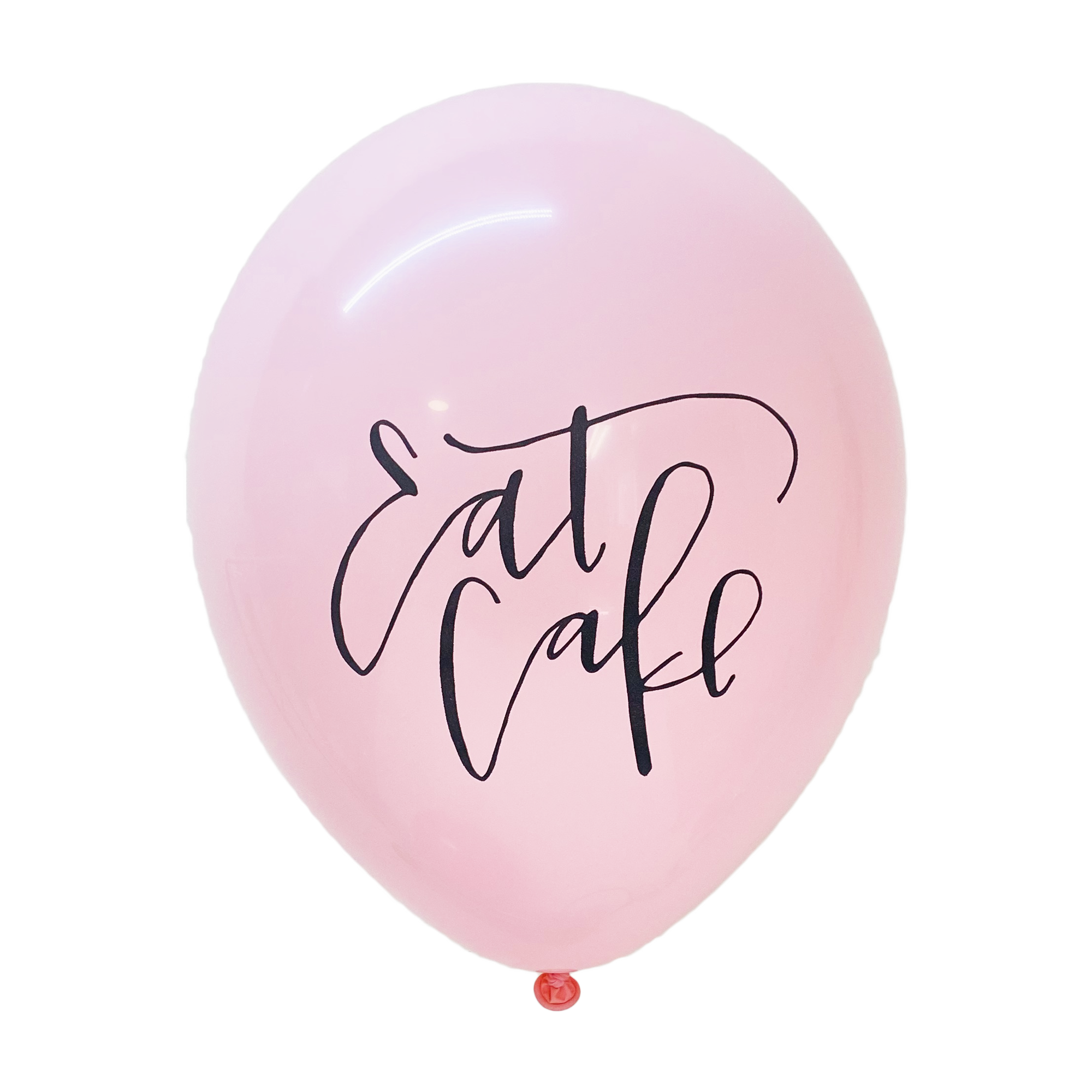Eat Cake Calligraphy Balloons